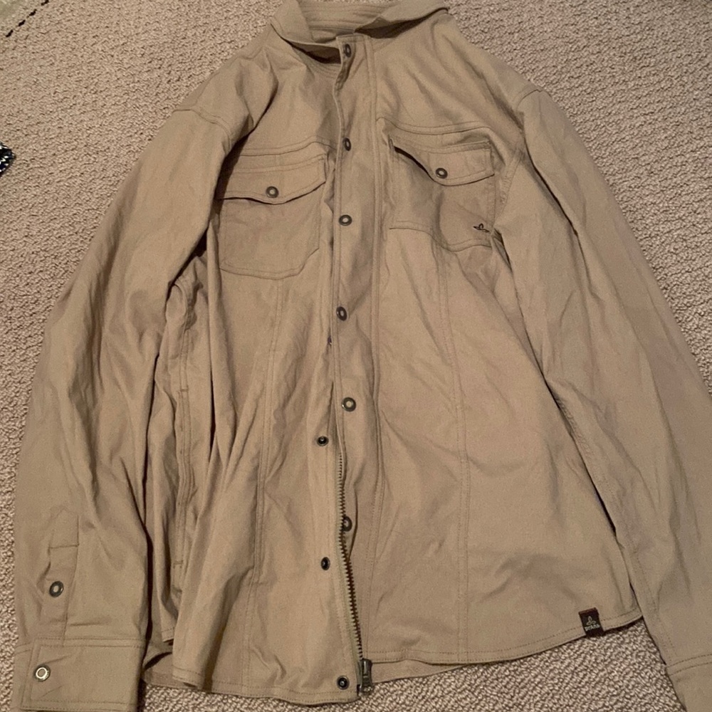 Beige Prana Outdoor Jacket
